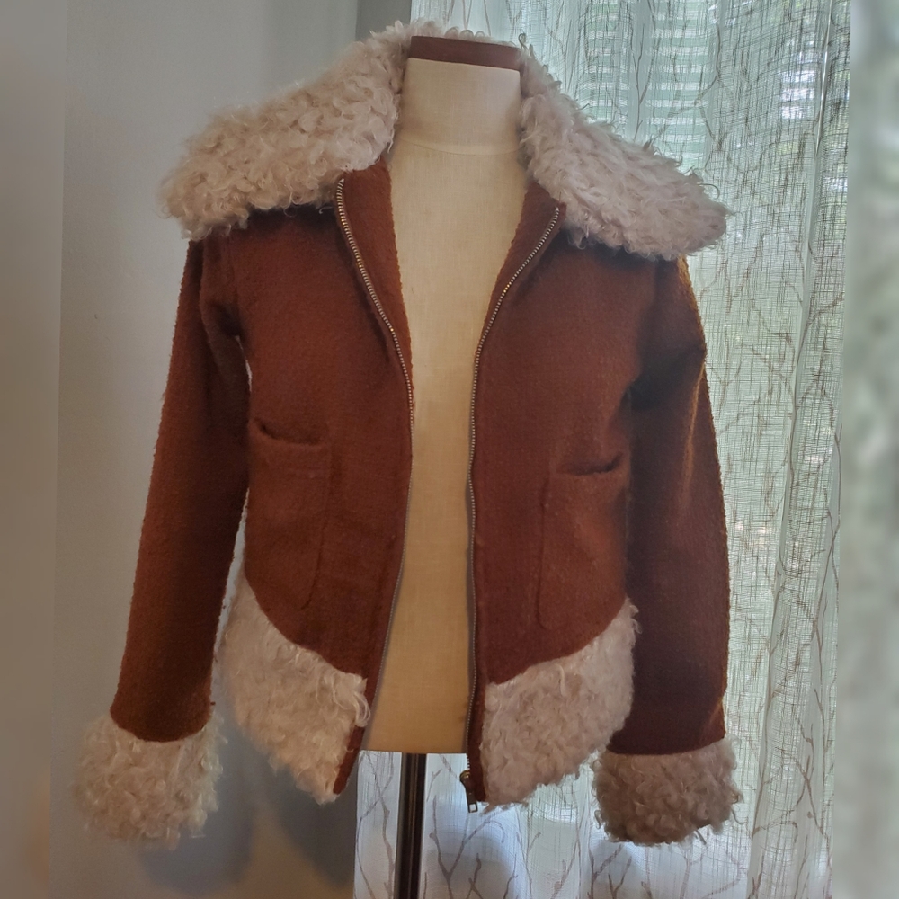 Forever21 Contemporary Cropped Coat